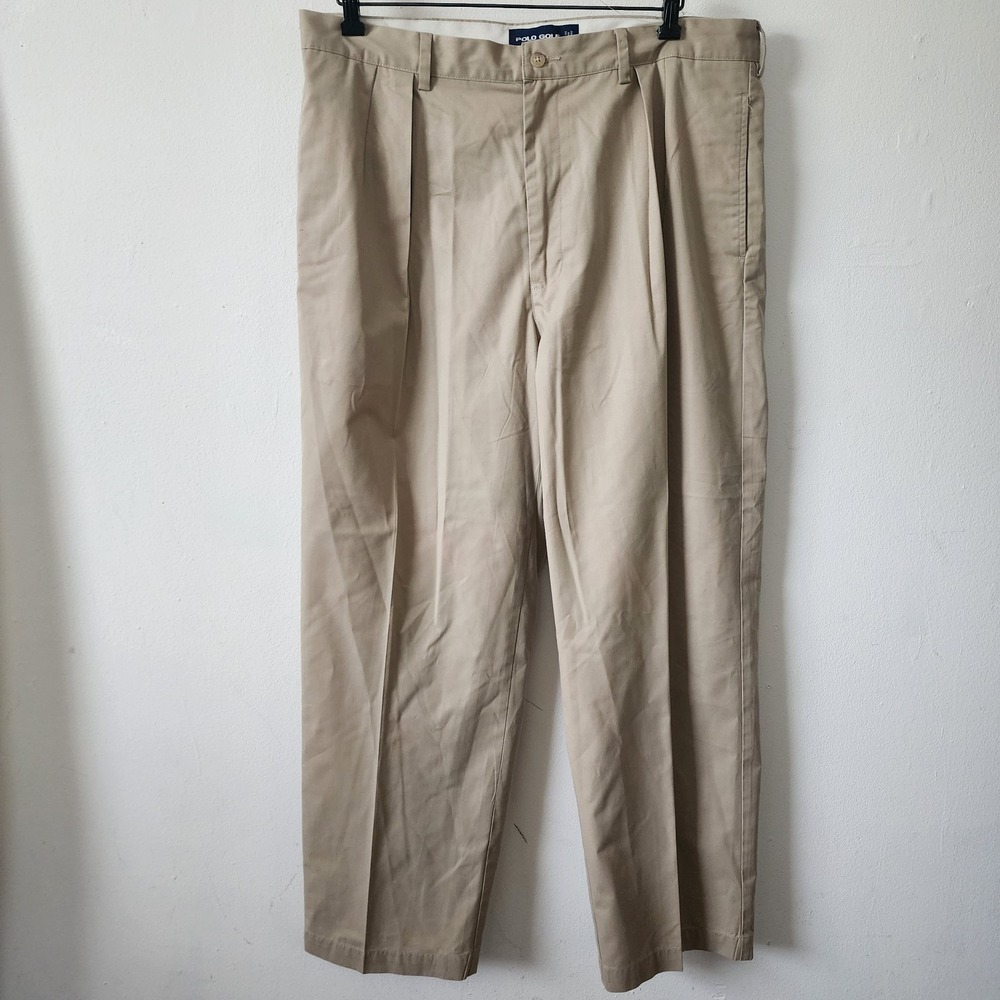 Ralph Lauren Polo Golf Khaki Pants Classic Golf Pant Tan 38" x 30"